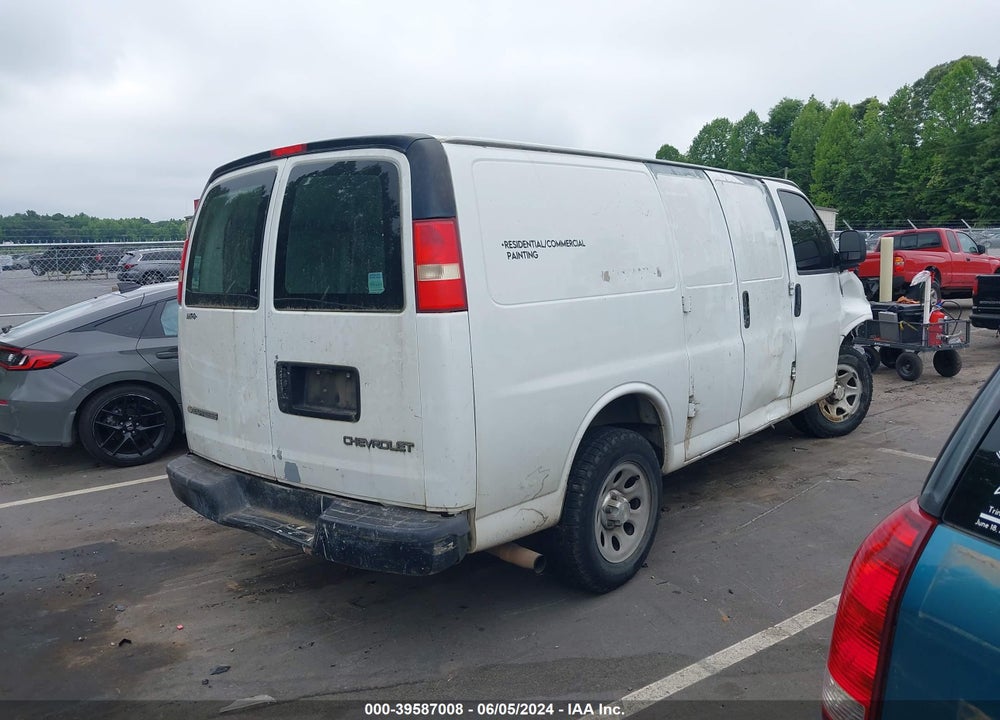 2014 CHEVROLET EXPRESS 1500 WORK VAN VIN: 1GCSGAFX6E1147326