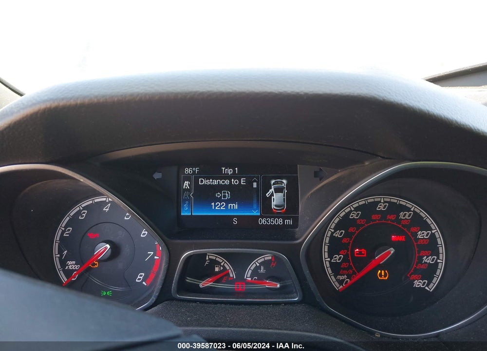 2014 FORD FOCUS ST VIN: 1FADP3L9XEL399181