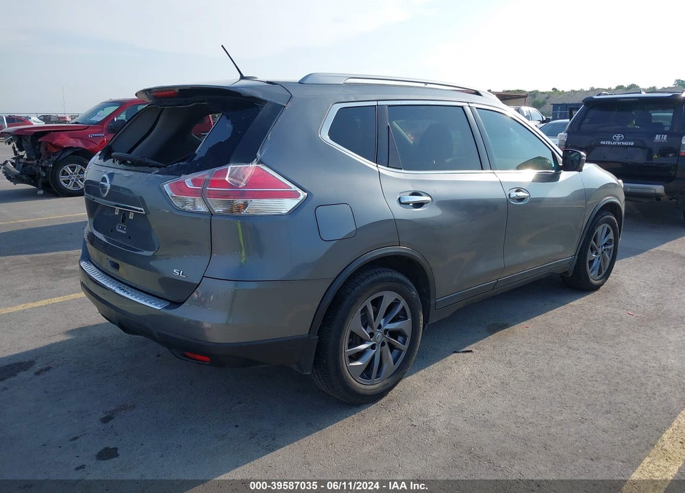 2016 NISSAN ROGUE SL VIN: 5N1AT2MT3GC842590