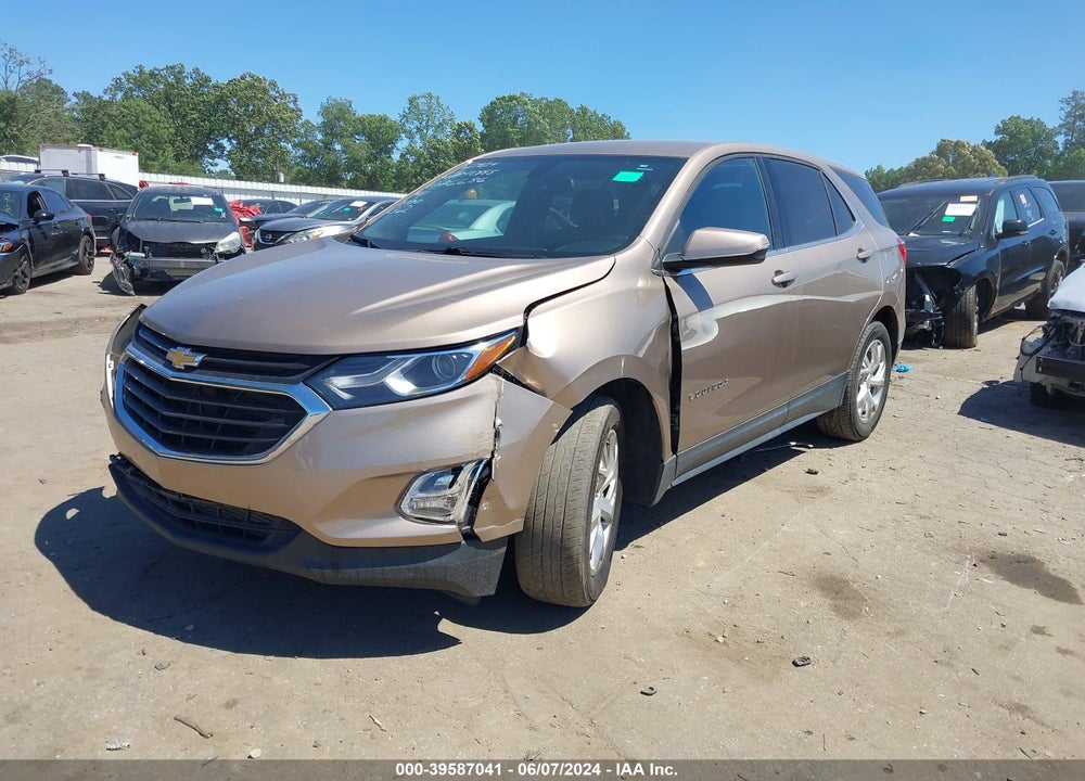 2018 CHEVROLET EQUINOX LT VIN: 2GNAXKEX2J6226686