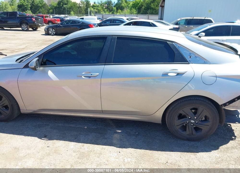 2022 HYUNDAI ELANTRA SEL VIN: 5NPLS4AG7NH057431