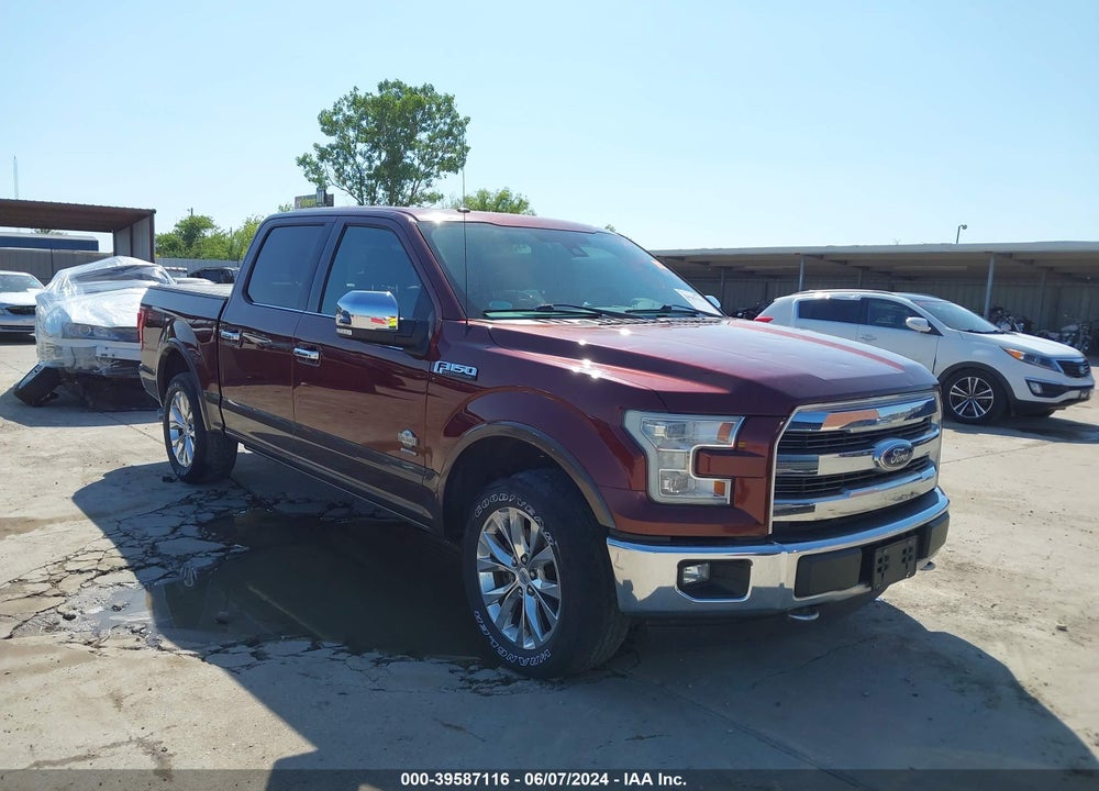 2015 KING FORD F-150  RANCH VIN: 1FTEW1EG9FFC61617