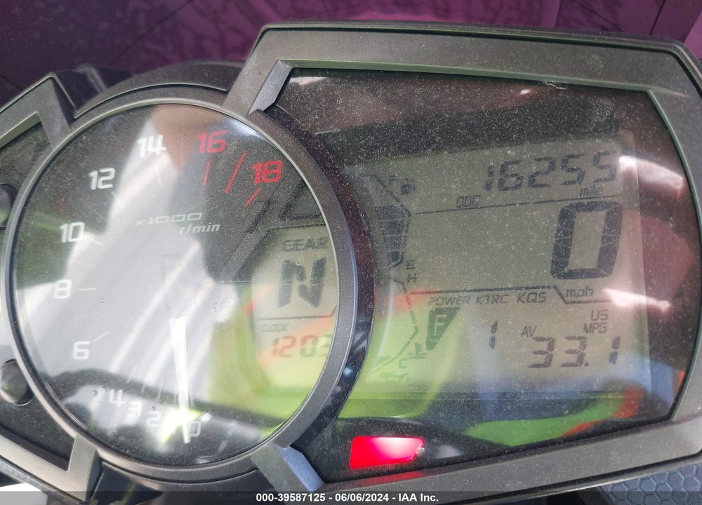 2020 KAWASAKI ZX636 K VIN: JKBZXJH11LA005220