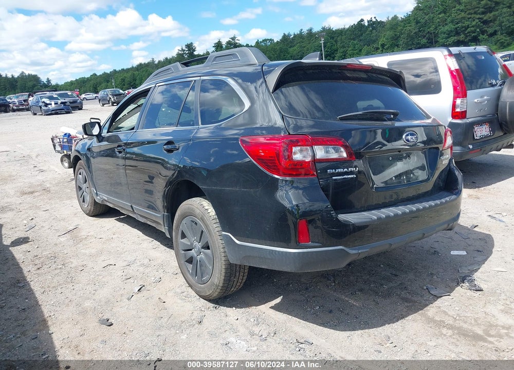 2017 SUBARU OUTBACK 2.5I PREMIUM VIN: 4S4BSADCXH3409142