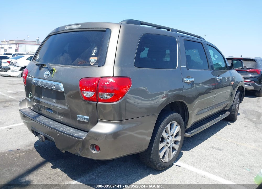 2008 TOYOTA SEQUOIA LIMITED 5.7L V8 VIN: 5TDZY68A88S014317