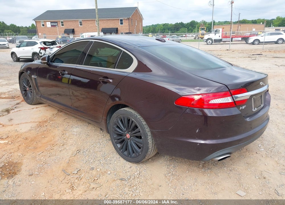 2012 JAGUAR XF PORTFOLIO VIN: SAJWA0HB7CLS50367