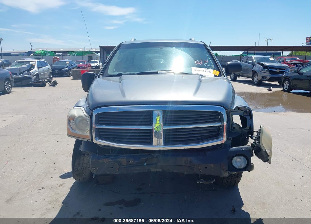 2005 DODGE DURANGO LIMITED VIN: 1D8HB58D15F545468