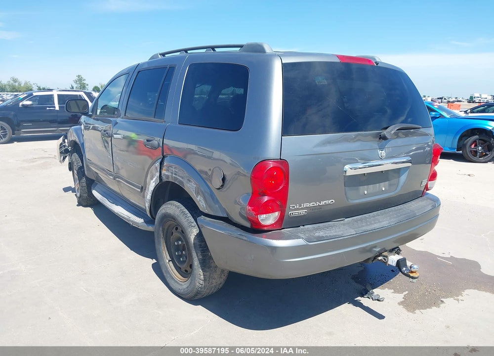 2005 DODGE DURANGO LIMITED VIN: 1D8HB58D15F545468