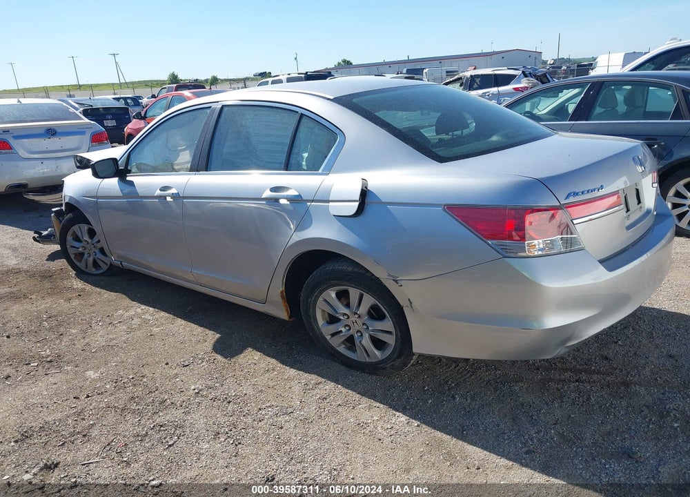 2011 HONDA ACCORD 2.4 SE VIN: 1HGCP2F67BA038937
