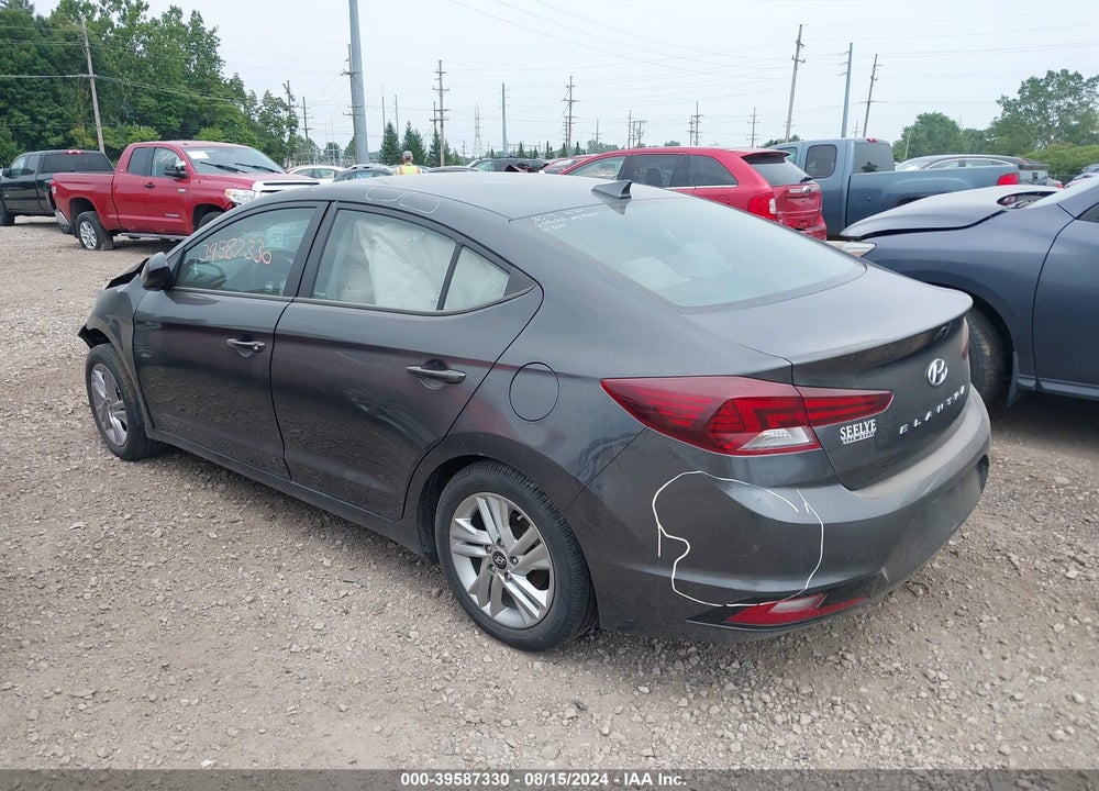 2020 HYUNDAI ELANTRA SEL VIN: 5NPD84LF0LH613079
