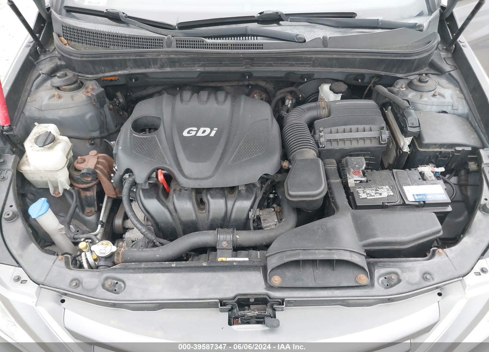 2014 HYUNDAI SONATA GLS VIN: 5NPEB4AC2EH844972