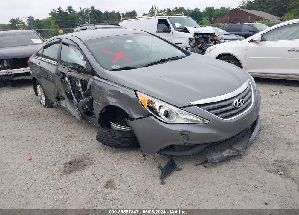 2014 HYUNDAI SONATA GLS VIN: 5NPEB4AC2EH844972