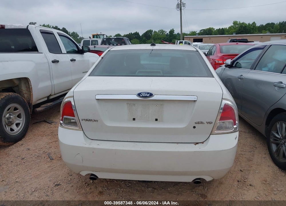 2008 FORD FUSION SEL VIN: 3FAHP081X8R269491