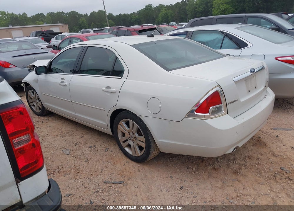 2008 FORD FUSION SEL VIN: 3FAHP081X8R269491