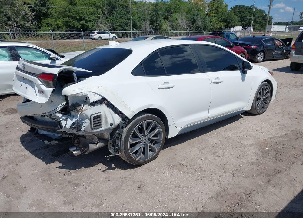 2020 TOYOTA COROLLA XSE VIN: JTDT4RCE0LJ020714