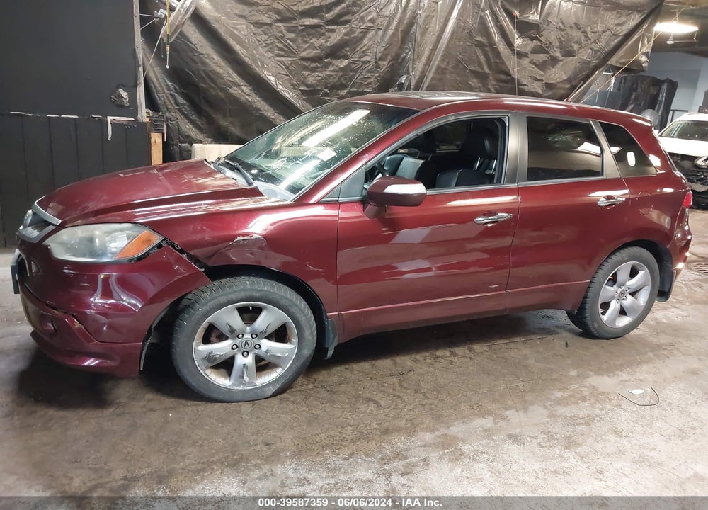 2009 ACURA RDX VIN: 5J8TB18569A001997
