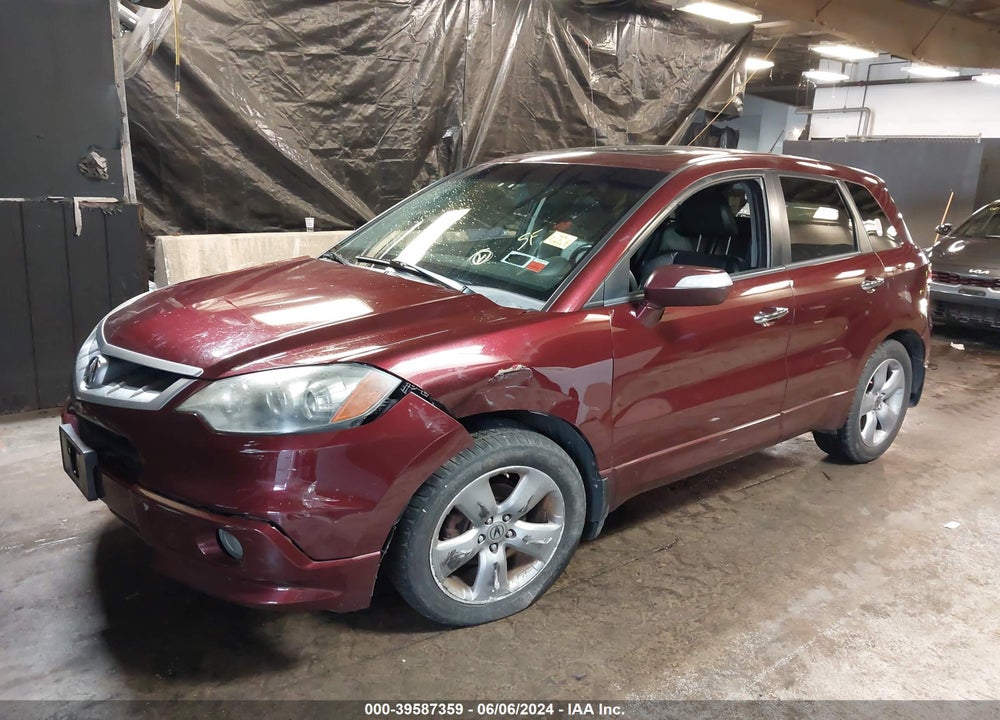 2009 ACURA RDX VIN: 5J8TB18569A001997