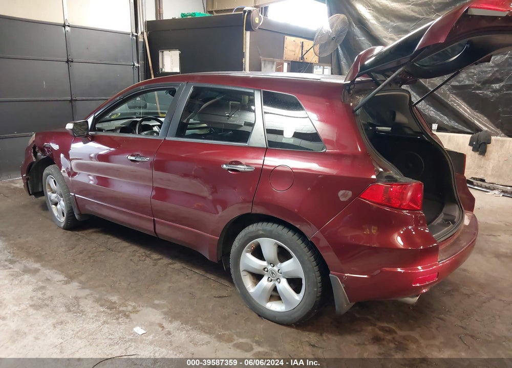 2009 ACURA RDX VIN: 5J8TB18569A001997