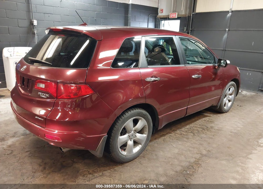 2009 ACURA RDX VIN: 5J8TB18569A001997