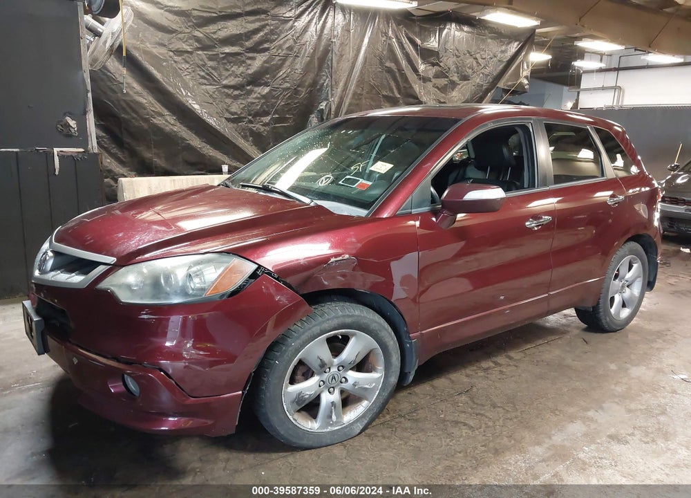 2009 ACURA RDX VIN: 5J8TB18569A001997