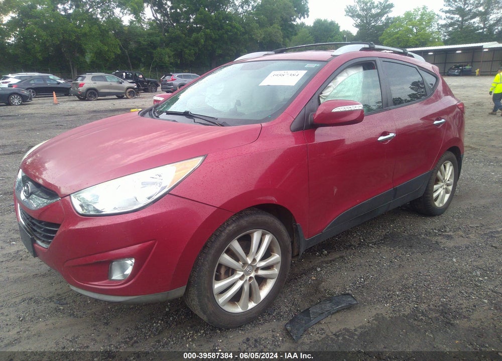 2012 HYUNDAI TUCSON LIMITED VIN: KM8JU3AC1CU342746