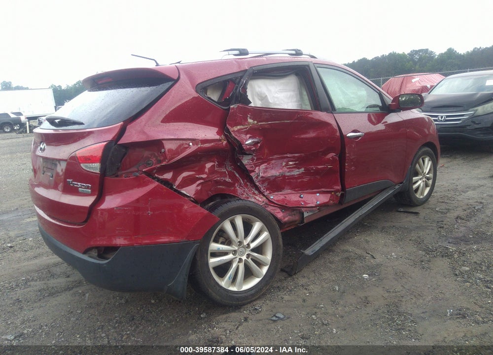 2012 HYUNDAI TUCSON LIMITED VIN: KM8JU3AC1CU342746
