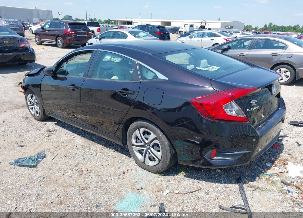 2018 HONDA CIVIC LX VIN: 2HGFC2F5XJH537019