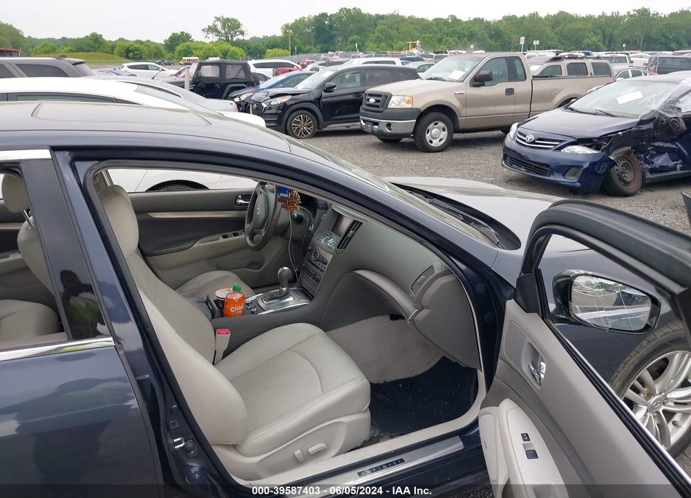 2011 INFINITI G37X VIN: JN1CV6AR2BM355698