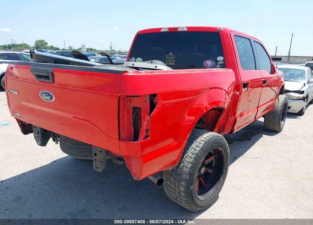 2015 FORD F-150 XLT VIN: 1FTEW1CGXFKD54947