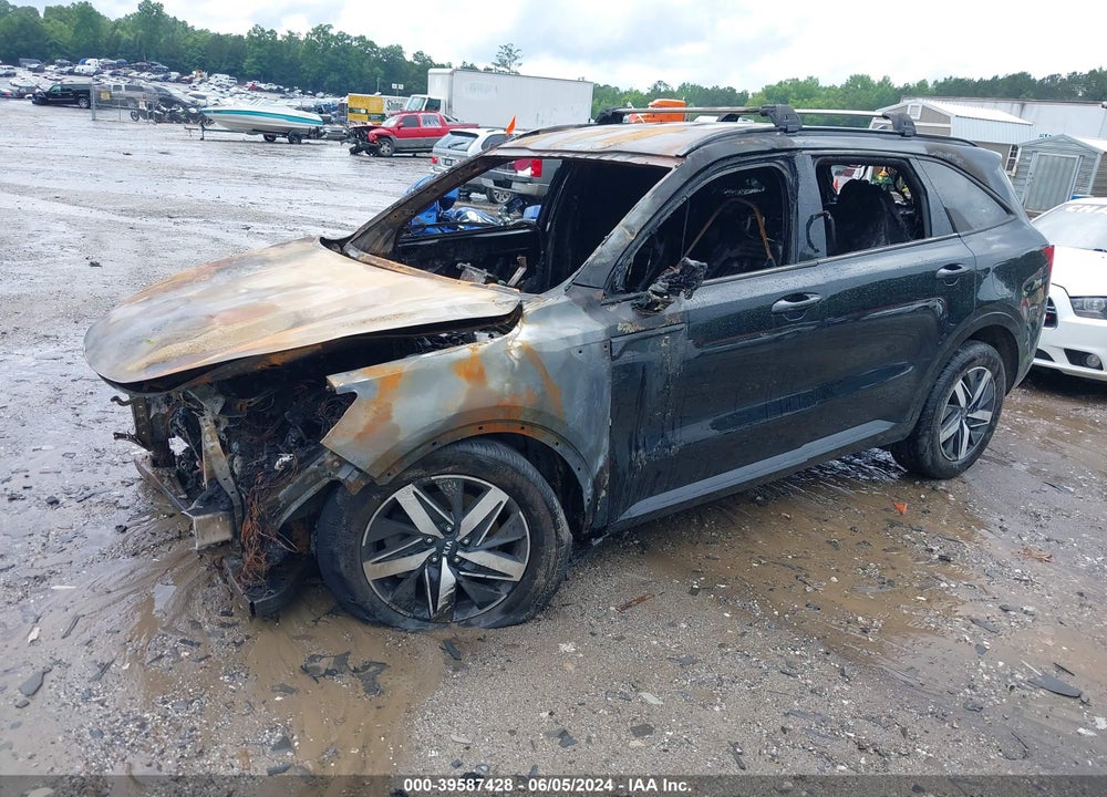2021 KIA SORENTO EX VIN: 5XYRH4LF8MG071440