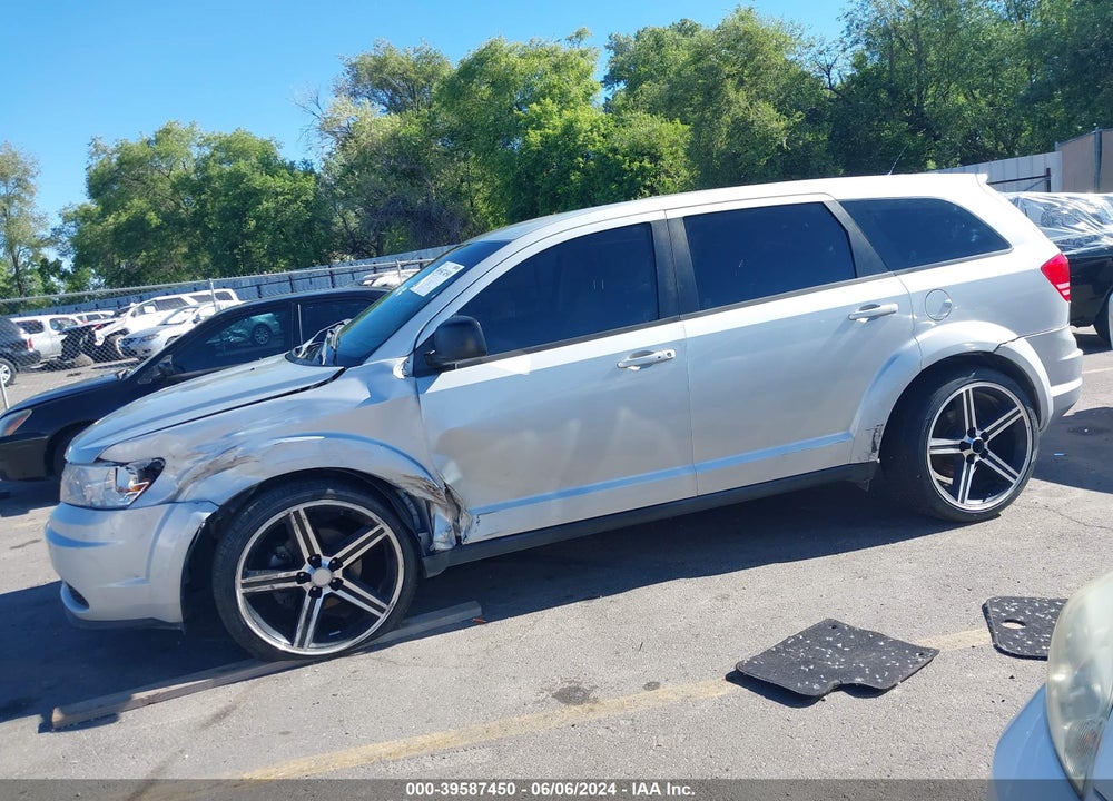 2014 DODGE JOURNEY AMERICAN VALUE PKG VIN: 3C4PDCAB8ET267532