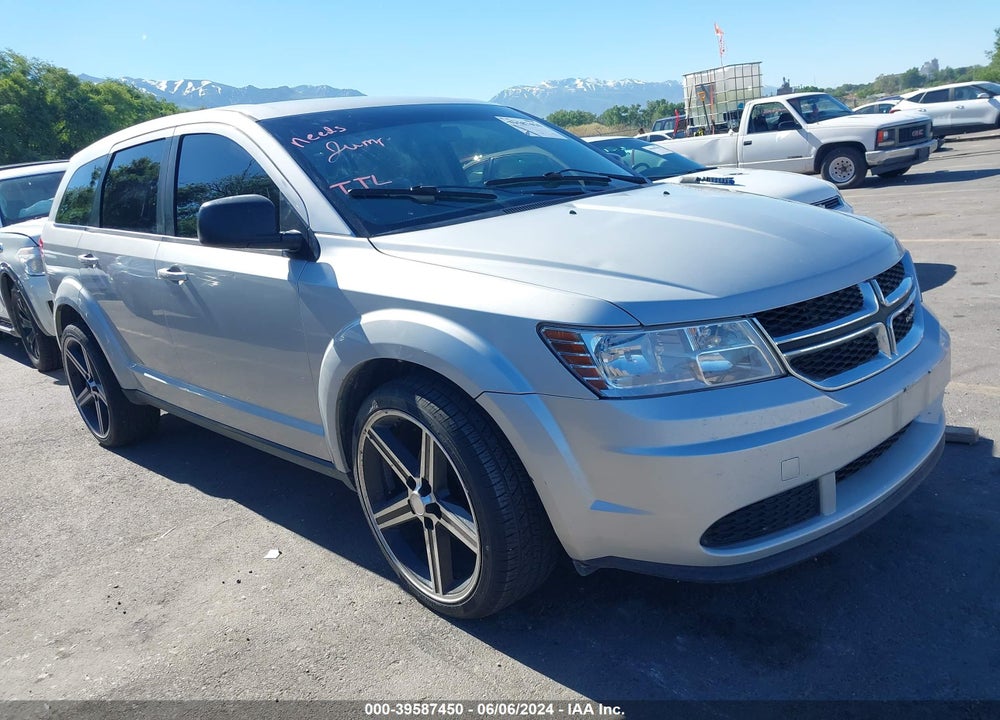 2014 DODGE JOURNEY AMERICAN VALUE PKG VIN: 3C4PDCAB8ET267532