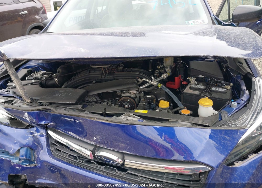 2022 SUBARU IMPREZA BASE VIN: 4S3GKAB62N3600282