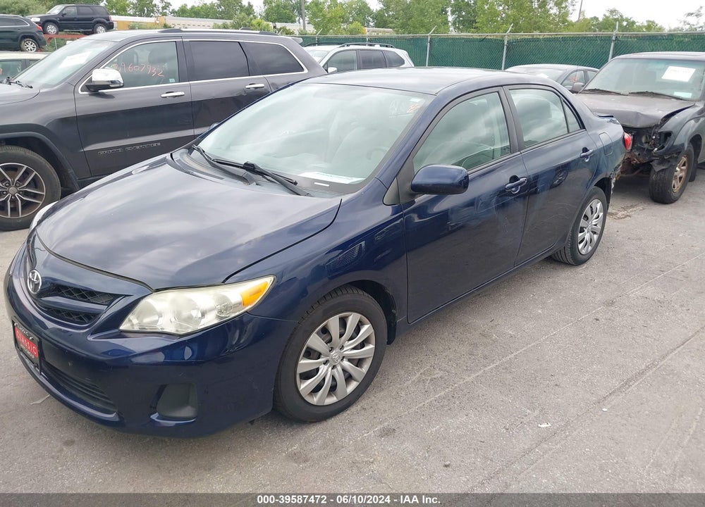 2012 TOYOTA COROLLA LE VIN: 2T1BU4EE9CC857226