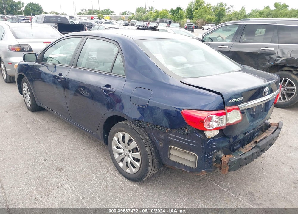 2012 TOYOTA COROLLA LE VIN: 2T1BU4EE9CC857226