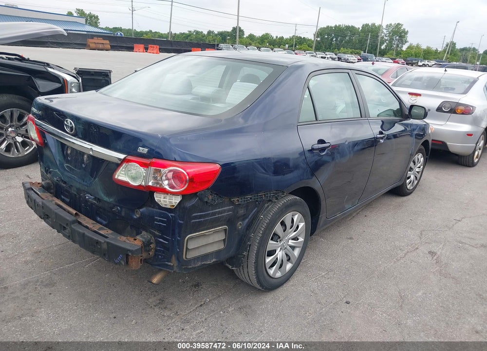 2012 TOYOTA COROLLA LE VIN: 2T1BU4EE9CC857226