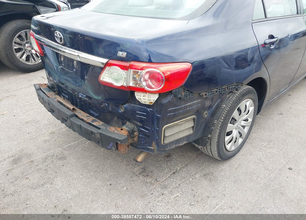 2012 TOYOTA COROLLA LE VIN: 2T1BU4EE9CC857226