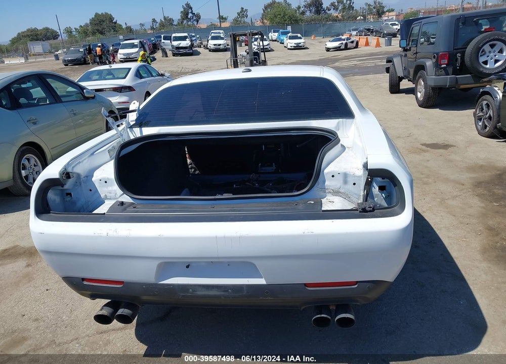 2022 DODGE CHALLENGER R/T VIN: 2C3CDZBT0NH168127