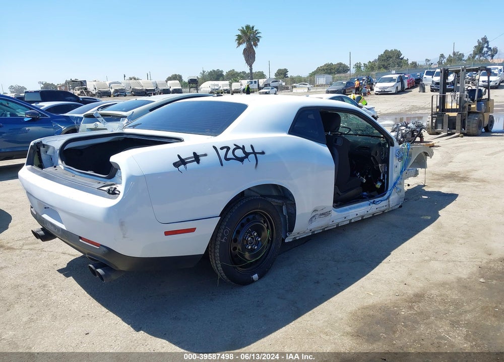 2022 DODGE CHALLENGER R/T VIN: 2C3CDZBT0NH168127