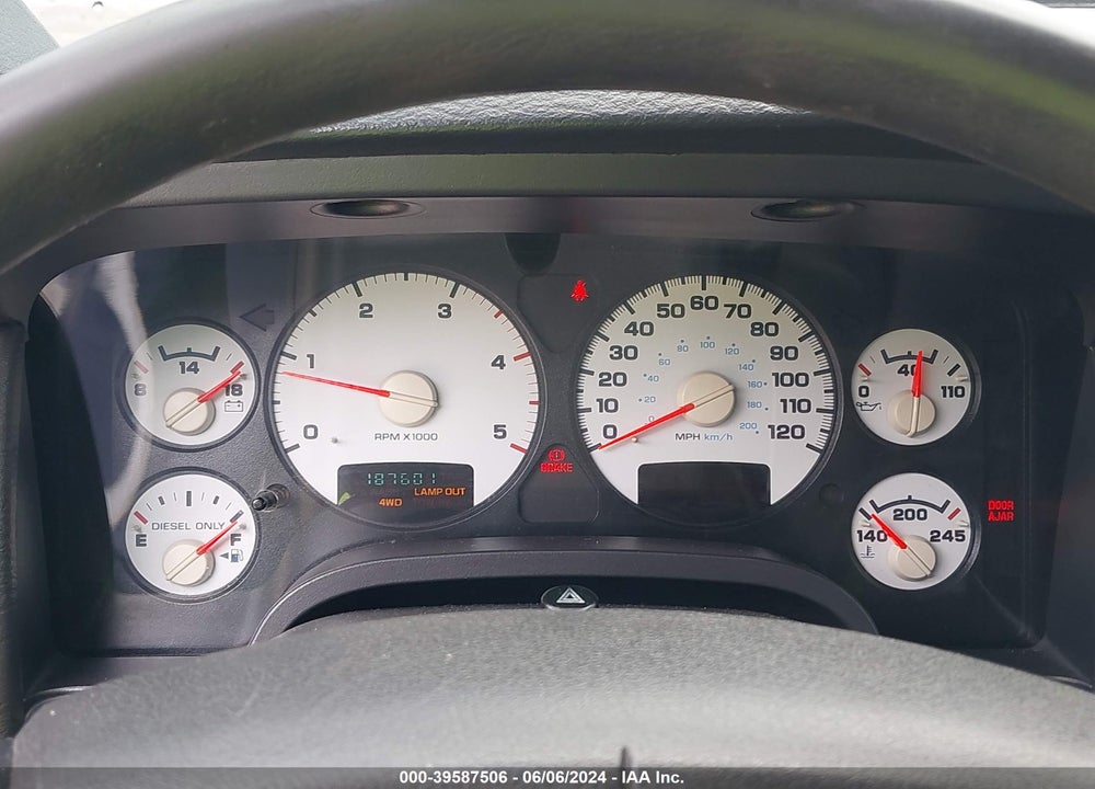 2005 DODGE RAM 2500 VIN: 3D7KS28C75G808061