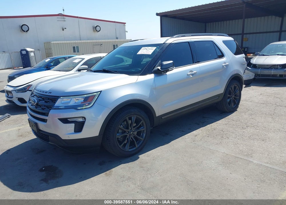 2018 FORD EXPLORER XLT VIN: 1FM5K7D88JGB56591