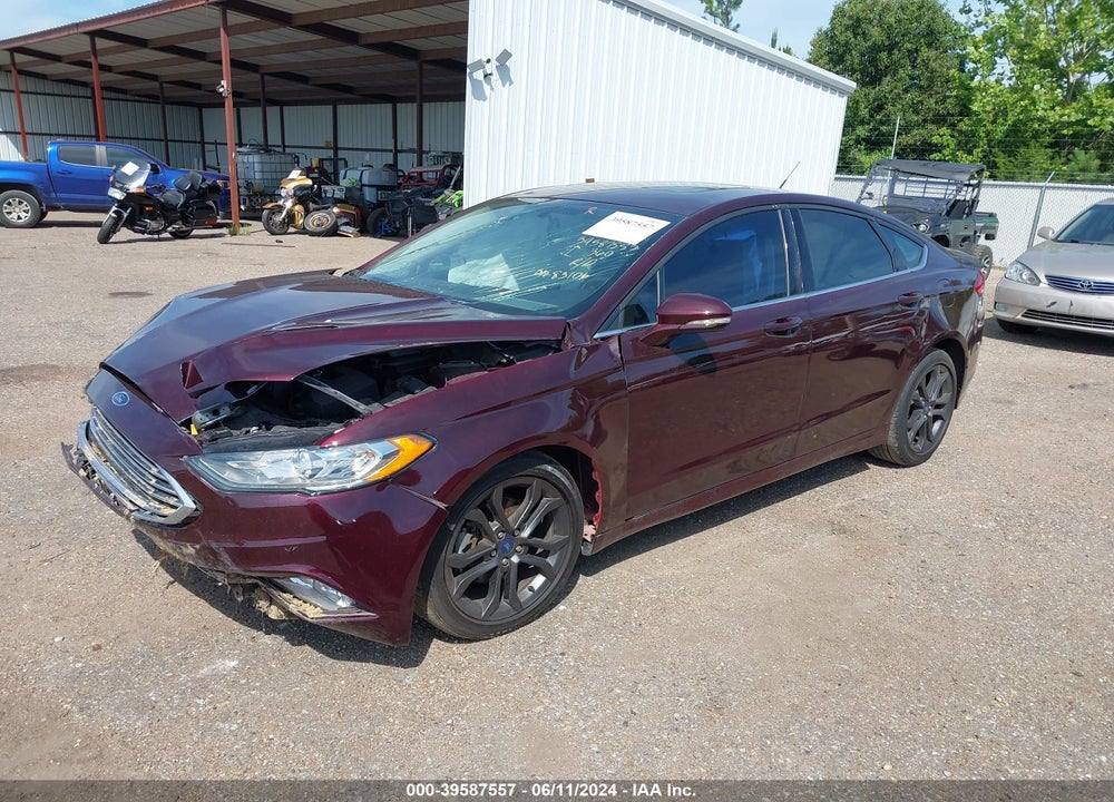 2018 FORD FUSION SE VIN: 3FA6P0H73JR272427