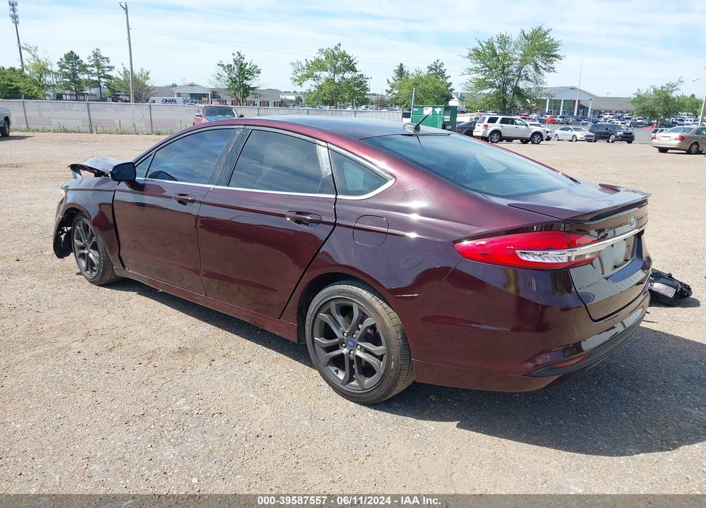 2018 FORD FUSION SE VIN: 3FA6P0H73JR272427