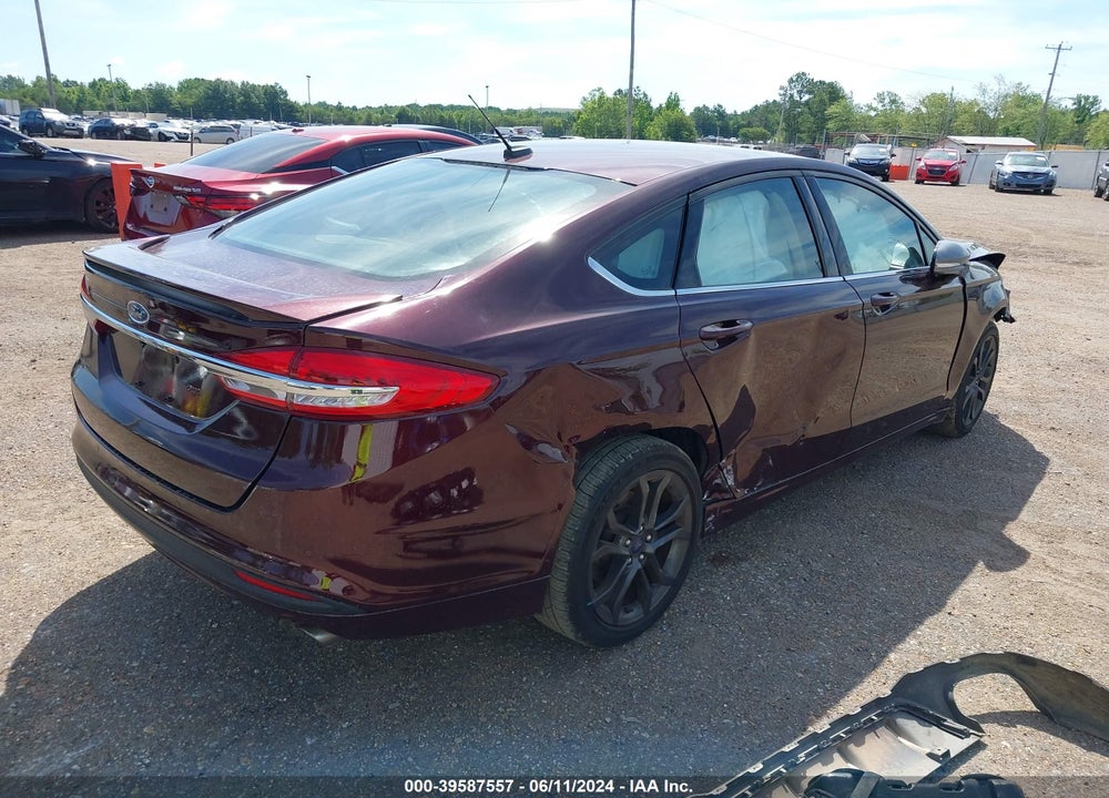 2018 FORD FUSION SE VIN: 3FA6P0H73JR272427