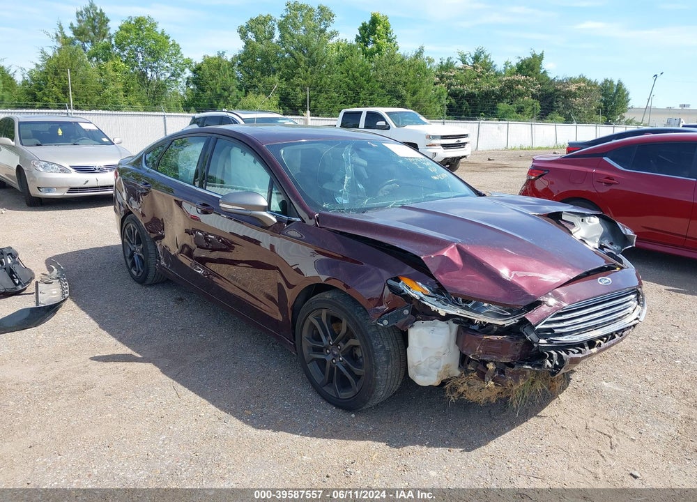 2018 FORD FUSION SE VIN: 3FA6P0H73JR272427
