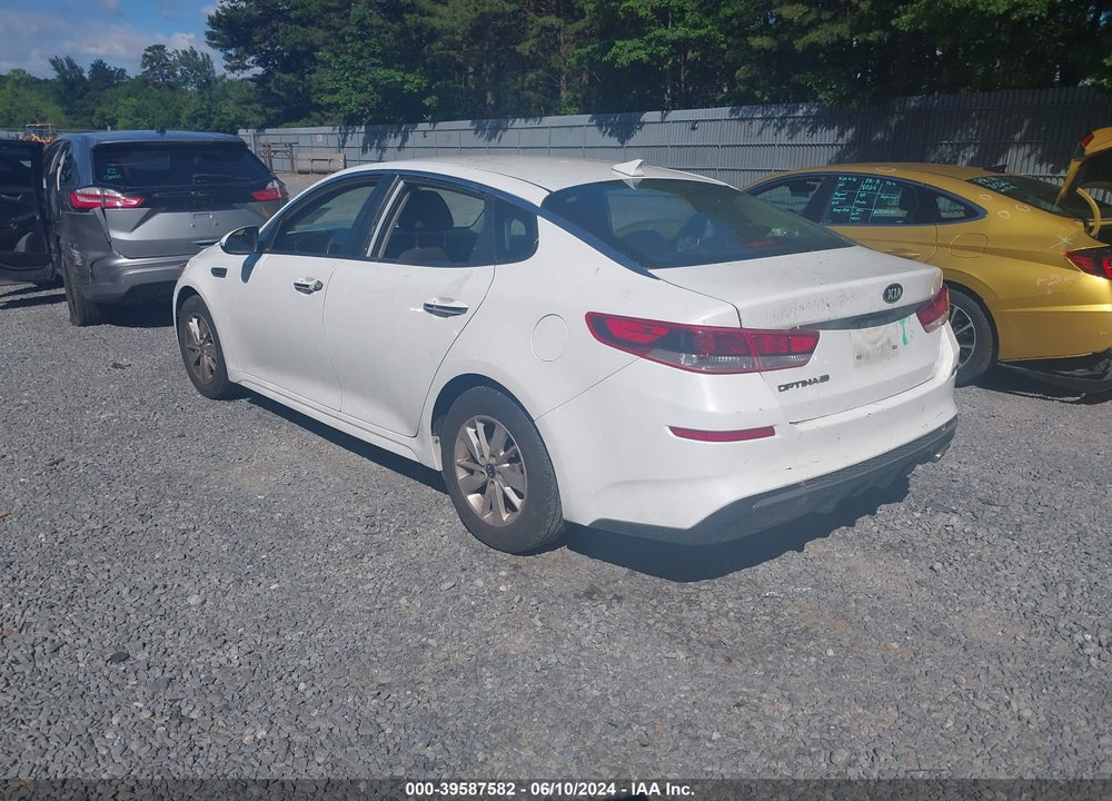 2019 KIA OPTIMA LX VIN: 5XXGT4L32KG278337