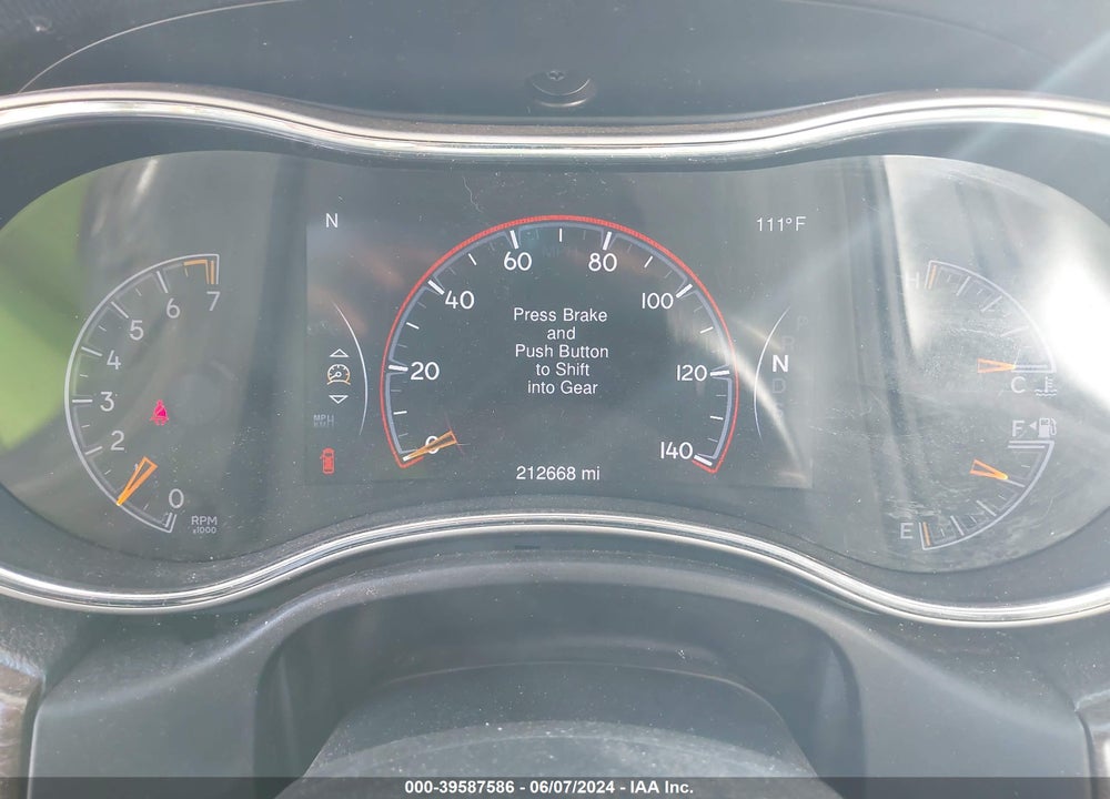 2014 JEEP GRAND CHEROKEE LIMITED VIN: 1C4RJEBG6EC180943