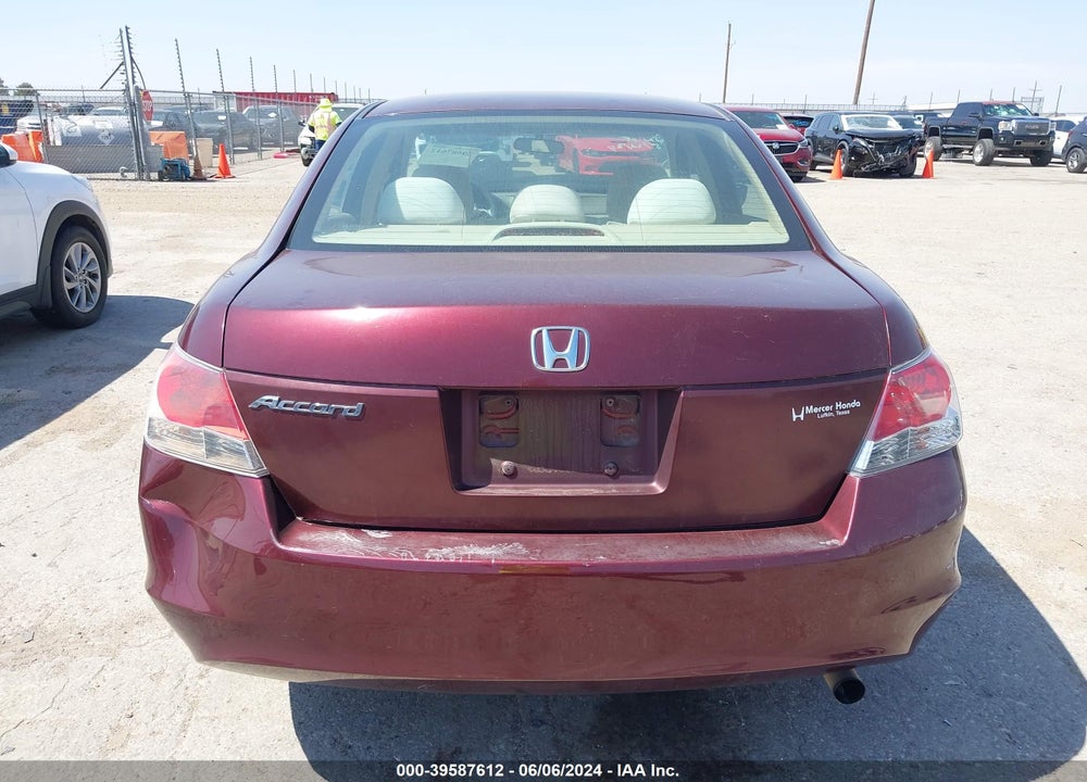 2010 HONDA ACCORD 2.4 LX VIN: 1HGCP2F3XAA168876