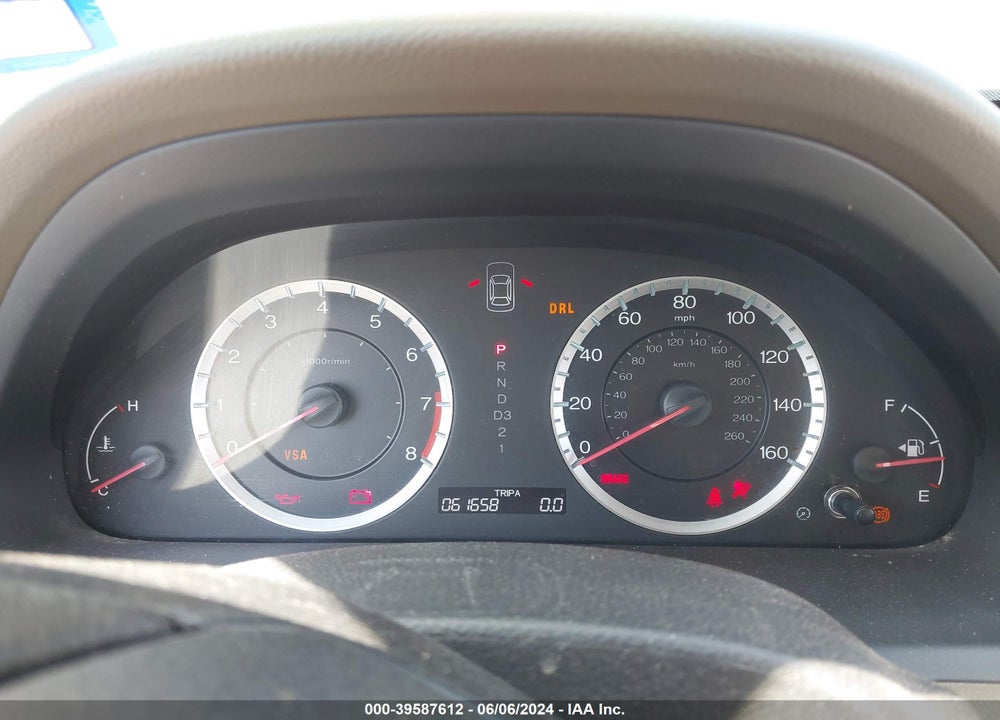 2010 HONDA ACCORD 2.4 LX VIN: 1HGCP2F3XAA168876