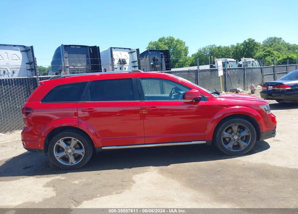 2014 DODGE JOURNEY CROSSROAD VIN: 3C4PDCGG6ET280427